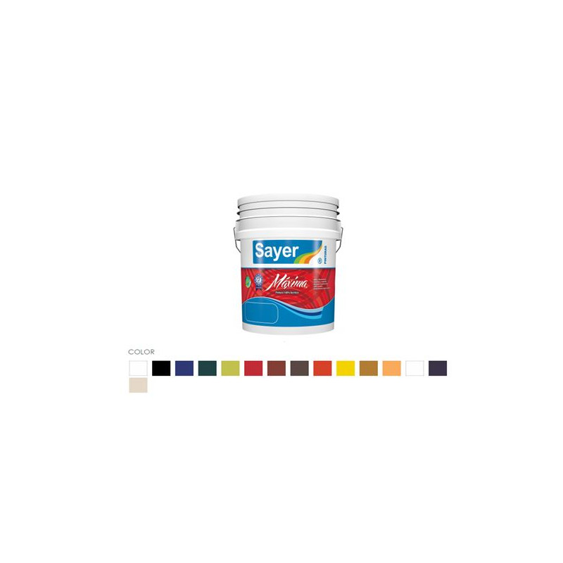 PINTURA ACRILICA MAXIMA VX-0XXX